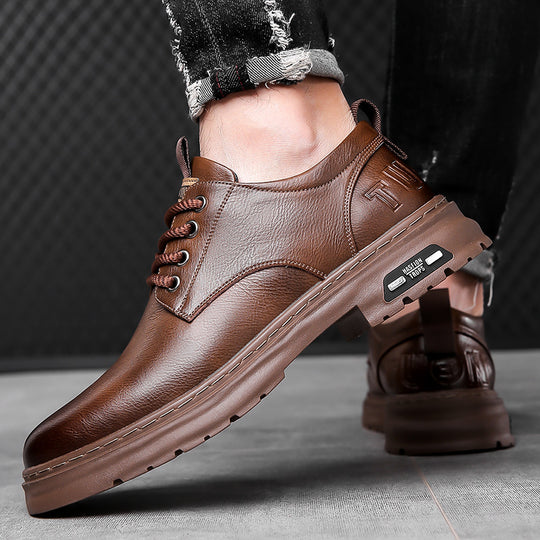 Heidi-Mode | Elegante Herren-Schnürschuhe mit rutschfester Außensohle und atmungsaktivem Innenfutter
