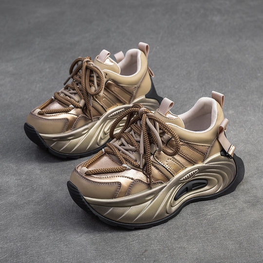 Damen Sneaker mit innovativem Sohlenprofil und atmungsaktiven Materialien Heidi-Mode