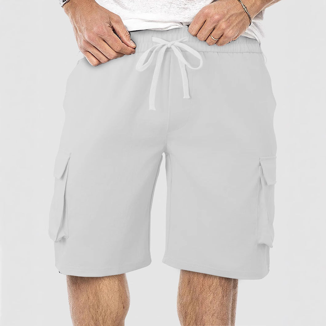 Herren Cargo-Shorts mit praktischen Seitentaschen und verstellbarem Bund Heidi-Mode