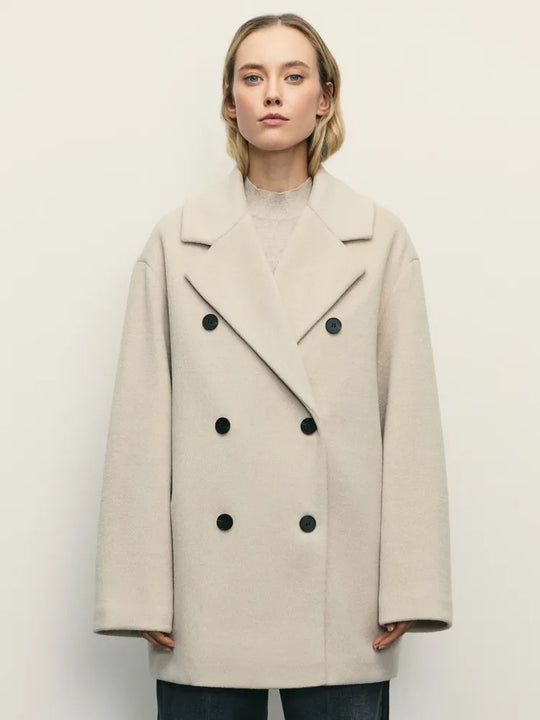 Damen Elegante Doppeltüra-Manteljacke Heidi-Mode