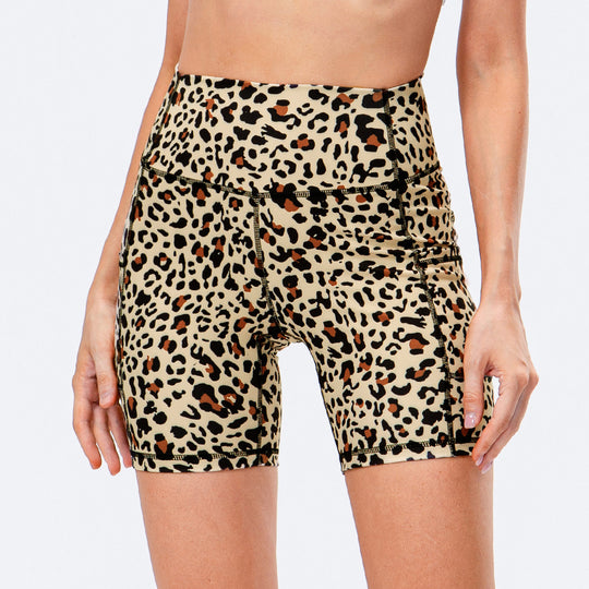Damen Sportliche Hochgeschnittene Shorts Heidi-Mode