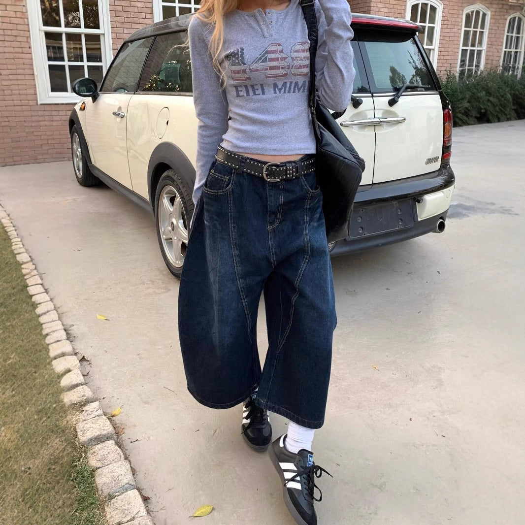 Damen Bequeme Oversized-Freizeitjacke mit Kapuze und Druck Heidi-Mode