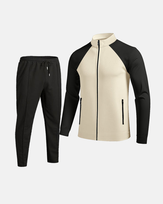 Herren Sportlicher Track-Suit mit High-Tech-Materialien Heidi-Mode