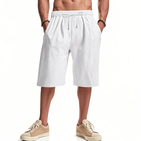 Herren bequeme Cargo-Shorts mit elastischem Bund und großzügigen Taschen Heidi-Mode