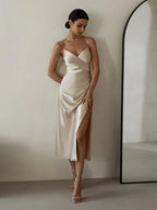 Damen trägerloses Modekleid