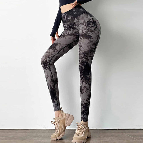 Heidi-Mode | Damen Stretchy Gemusterte Knöchellange Leggings