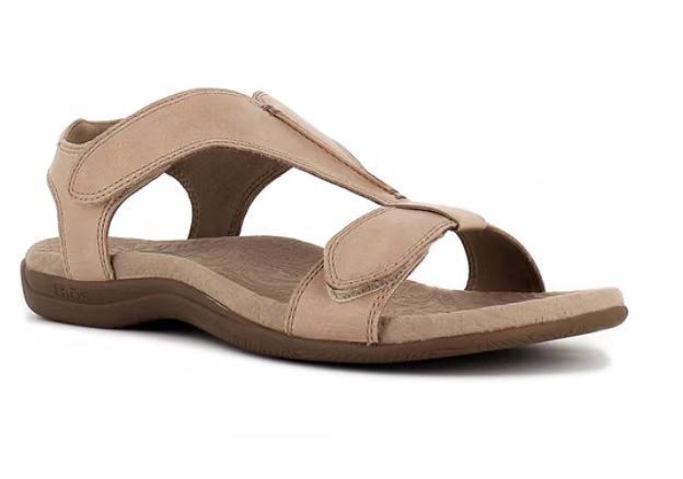 Damen Freizeit-Sandalen mit verstellbaren Riemen und ergonomischem Fußbett Heidi-Mode