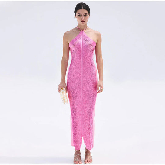 Heidi-Mode | Halfterhals Trägerloses Kleid