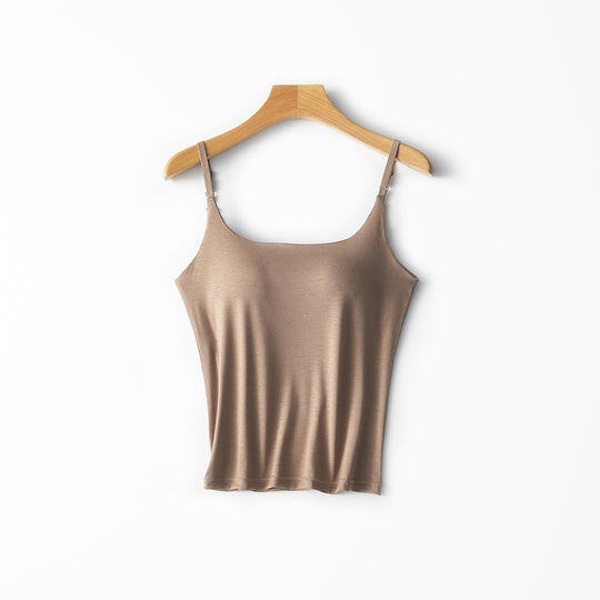 Femme Minimalistisch Camisole Top Heidi-Mode