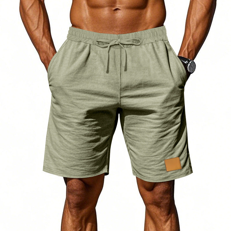 Herren bequeme Sport-Shorts mit elastischem Bund und praktischen Seitentaschen Heidi-Mode