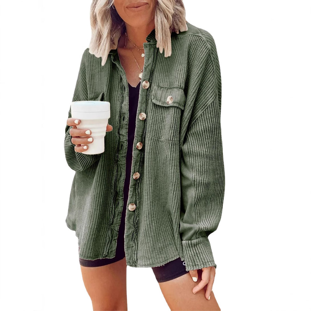Damen Oversized Weste Heidi-Mode