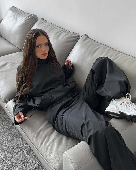 Damen Kurze Regenjacke Heidi-Mode