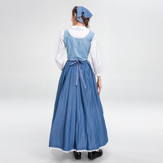 Damen Trachtenkleid mit nostalgischem Design und aufwendigen Details Heidi