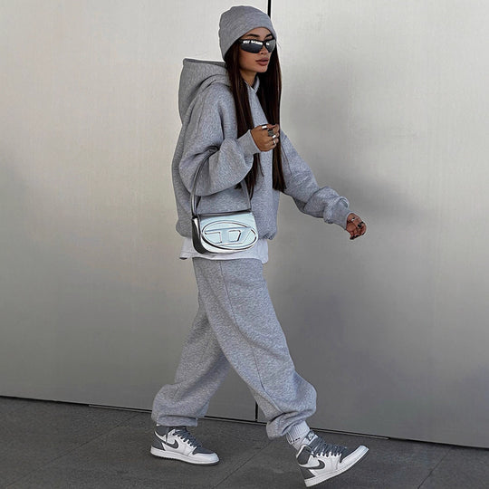 Damen gemütliches und stilvolles Sweat-Set Heidi-Mode