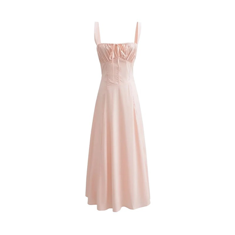 Heidi-Mode | Bindemittel Lange Slip Midi Kleid