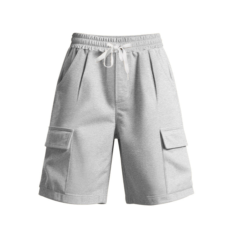 Damen komfortable Cargo-Shorts mit elastischem Bund und praktischen Seitentaschen Heidi-Mode