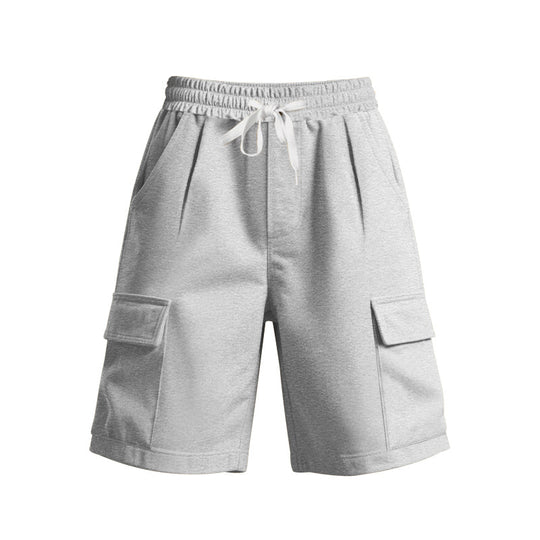 Damen komfortable Cargo-Shorts mit elastischem Bund und praktischen Seitentaschen Heidi-Mode