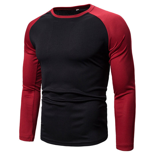 Herren Sportliches Langarm-T-Shirt mit atmungsaktivem Funktionsmaterial Heidi-Mode