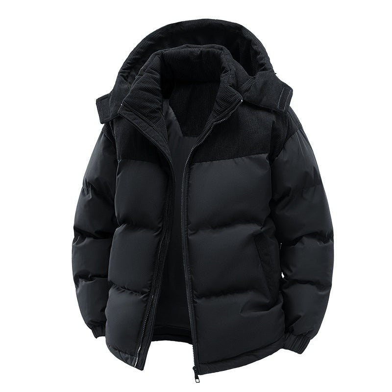 Damen isolierte Pufferjacke mit kuscheligem Innenfutter und verstellbarem Kapuzensystem Heidi-Mode