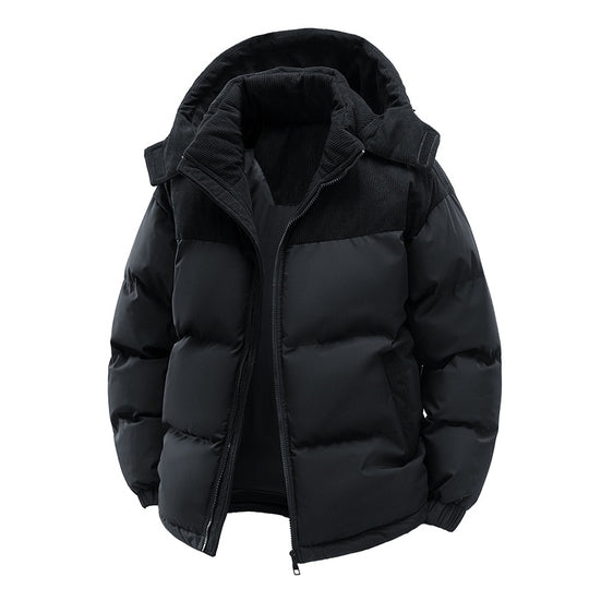Damen isolierte Pufferjacke mit kuscheligem Innenfutter und verstellbarem Kapuzensystem Heidi-Mode