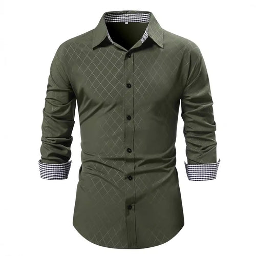 Herren Langarmhemd Heidi-Mode