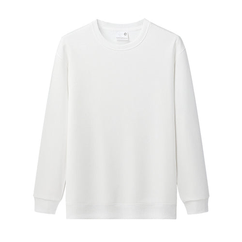Damen lässiger Sweatshirt mit Rundhalsausschnitt Heidi-Mode