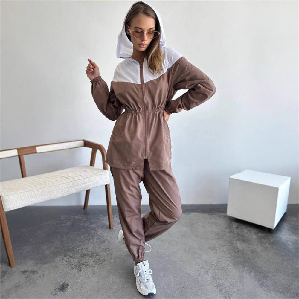 Damen Sportliche Funktionsjacke mit elastischem Bund Heidi-Mode