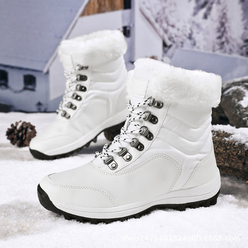 Damen Wasserfeste Winterstiefel mit Kuschelfutter Heidi-Mode