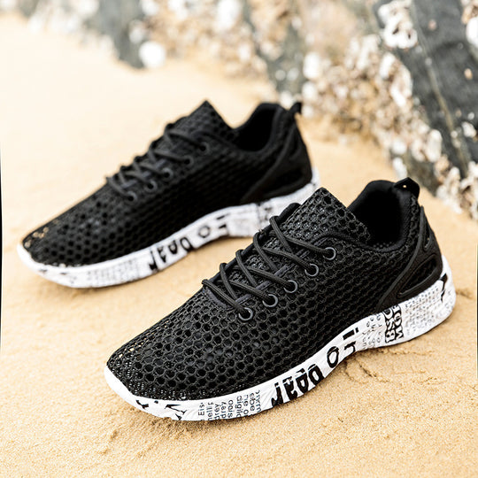 Herren Leichte Atmungsaktive Netz Sportschuhe Heidi-Mode