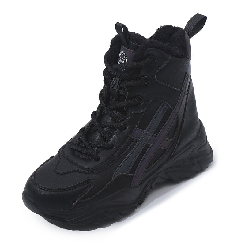 Damen Plüschgefütterte Winter Sneakers Heidi-Mode