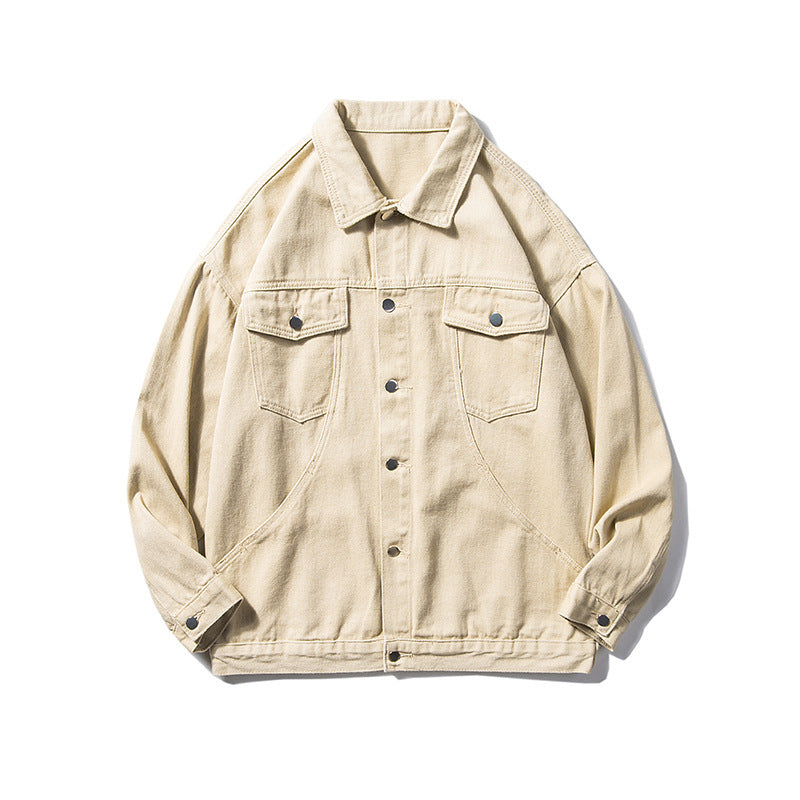 Damen Casual Utility-Jacke mit klassischen Druckknöpfen und praktischen Taschen Heidi-Mode