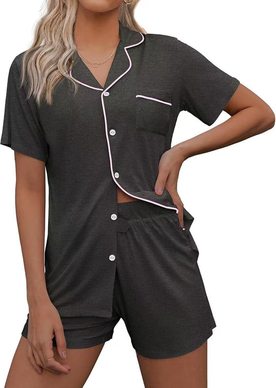 Heidi Mode | Strickjacke Revers Loungewear Set