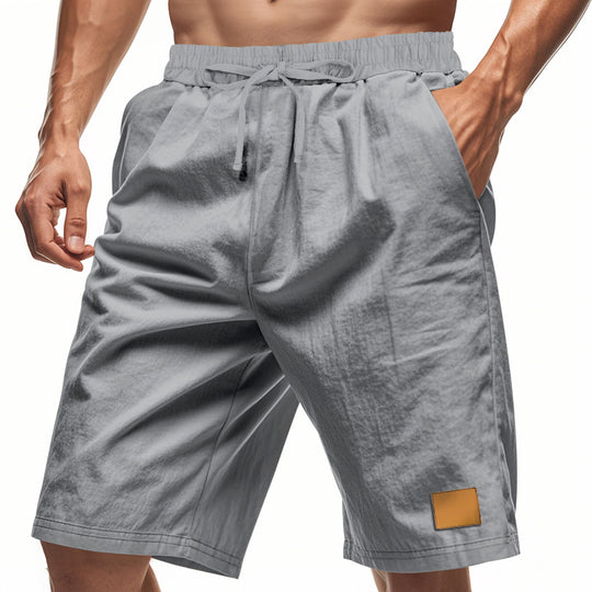 Herren bequeme Sport-Shorts mit elastischem Bund und praktischen Seitentaschen Heidi-Mode
