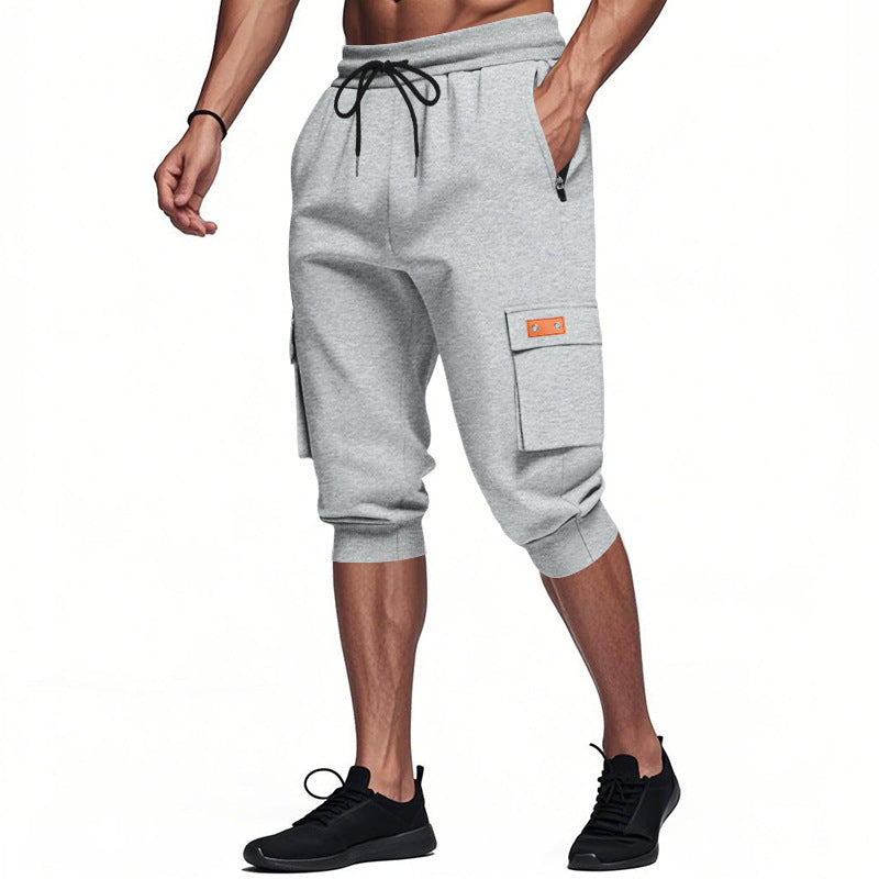 Herren Cargo-Shorts mit elastischem Bund und praktischen Seitentaschen Heidi-Mode