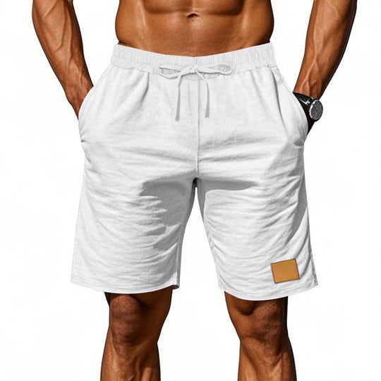 Herren bequeme Sport-Shorts mit elastischem Bund und praktischen Seitentaschen Heidi-Mode