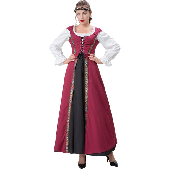 Damen Trachtenkleid mit kunstvollen Verzierungen und romantischem Schnitt Heidi