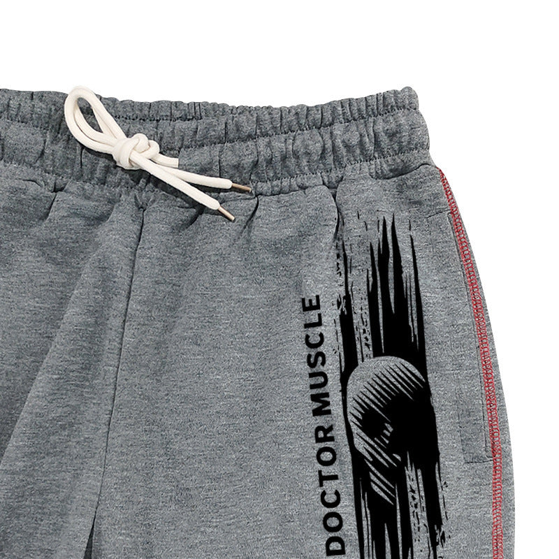 Herren Bequeme Sportjogginghose mit seitlichen Taschen und verstellbarem Kordelzug Heidi-Mode