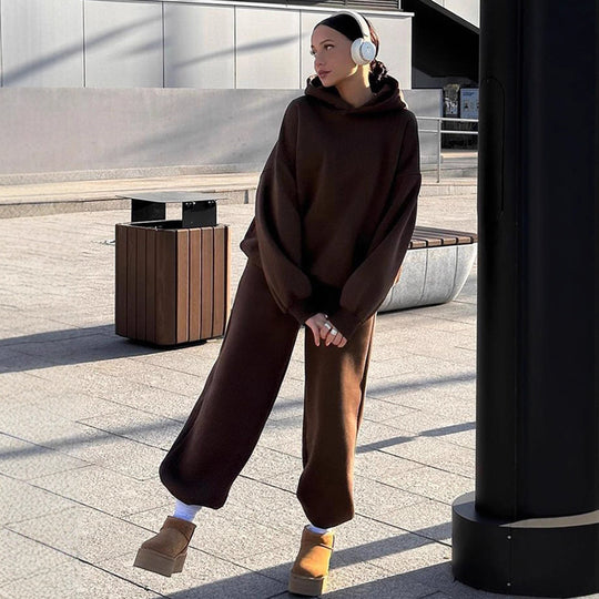 Damen gemütliches und stilvolles Sweat-Set Heidi-Mode