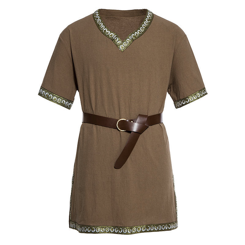 Femme Elegante Kurzarm-Tunika Kleid Heidi-Mode
