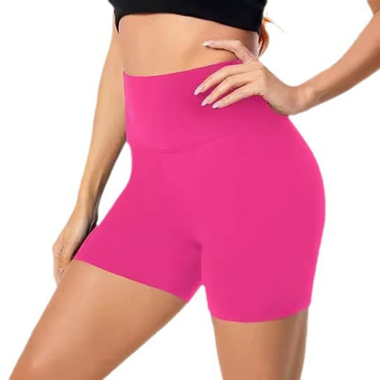 Damen Sportliche Shorts mit hohem Bund Heidi-Mode