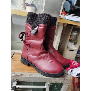 Damen modische Stiefeletten mit stylischen Details und praktischem Reißverschluss Heidi-Mode