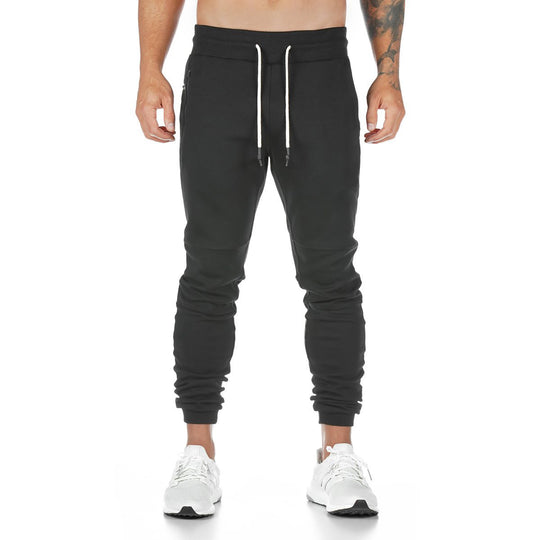 Herren bequeme Jogginghose mit praktischen Reißverschlusstaschen und elastischem Bund Heidi-Mode