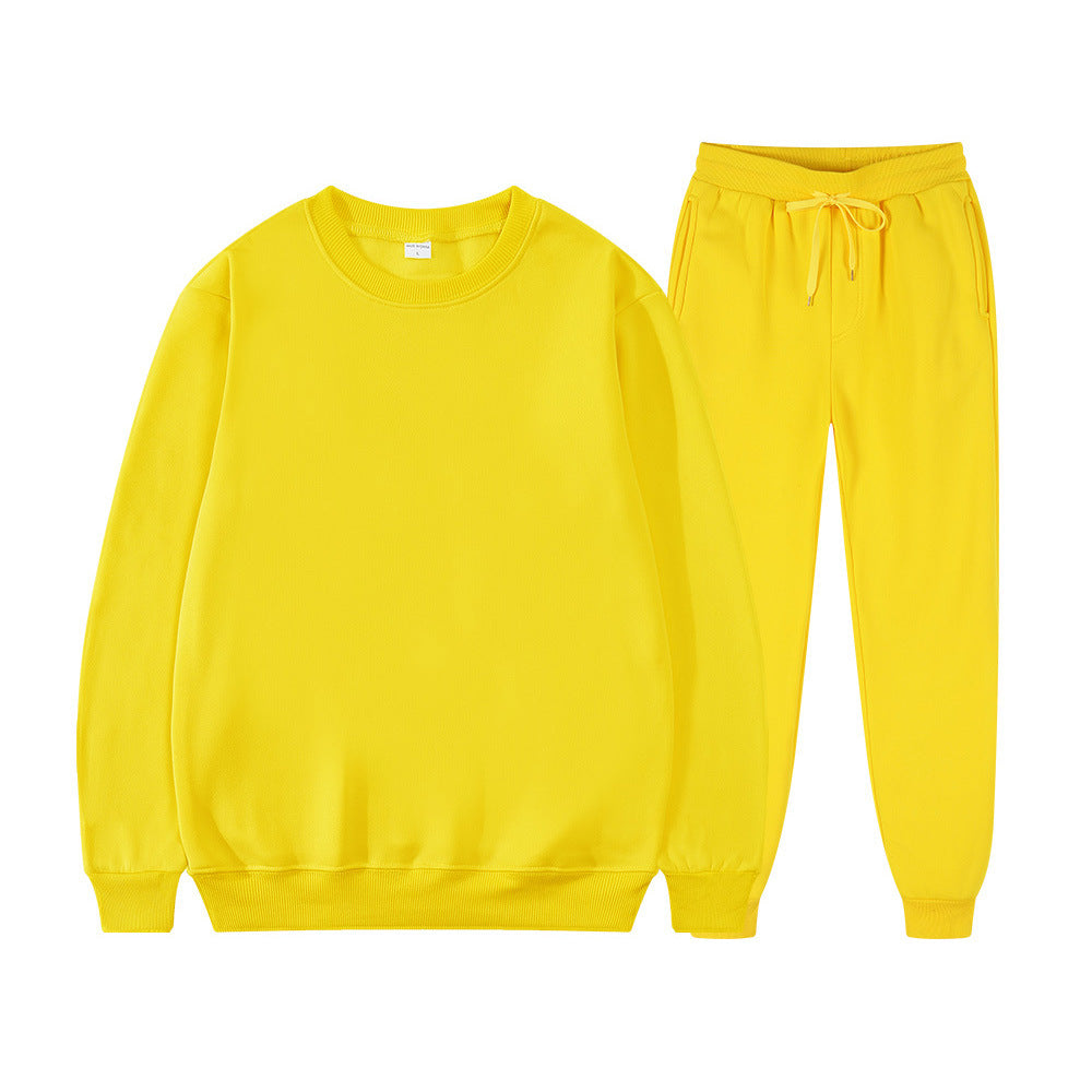 Damen Sportlicher Sweat-Anzug mit komfortablem Schnitt und elastischem Bund Heidi-Mode