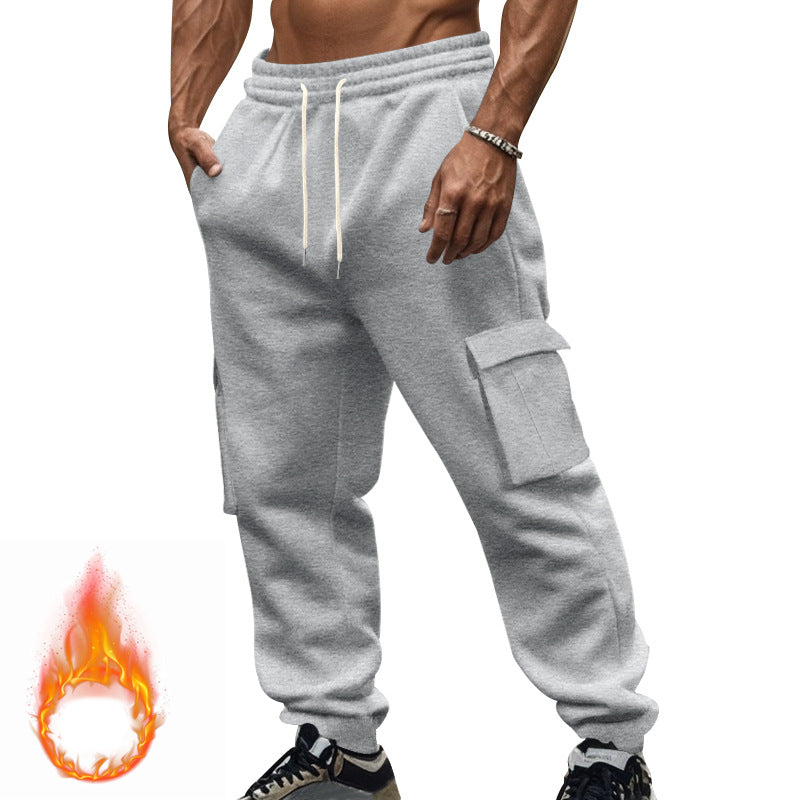 Herren Cargo-Jogginghose mit seitlichen Taschen und komfortablem Schnitt Heidi-Mode