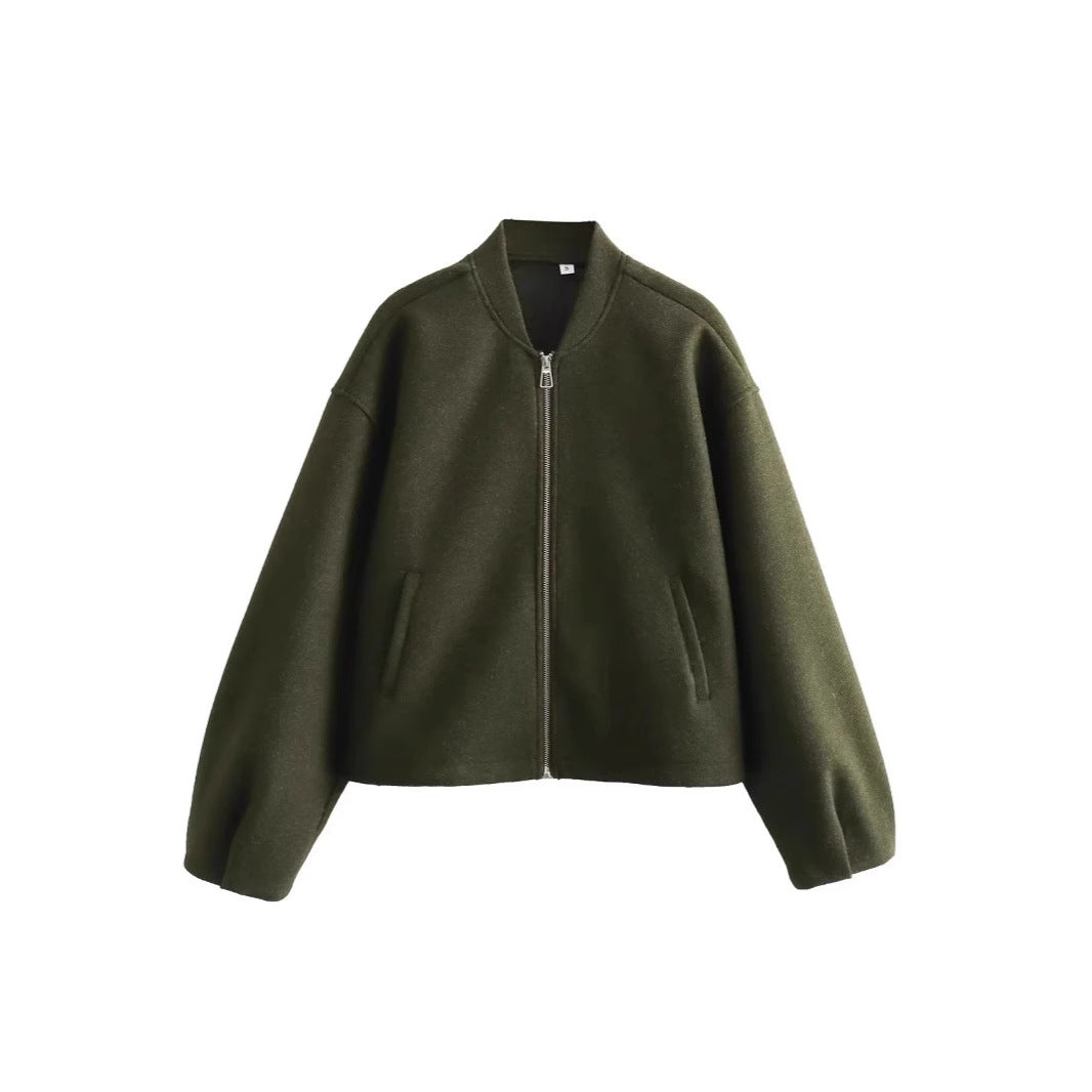 Damen lässige Steppjacke mit modernem Schnitt und praktischen Taschen Heidi-Mode