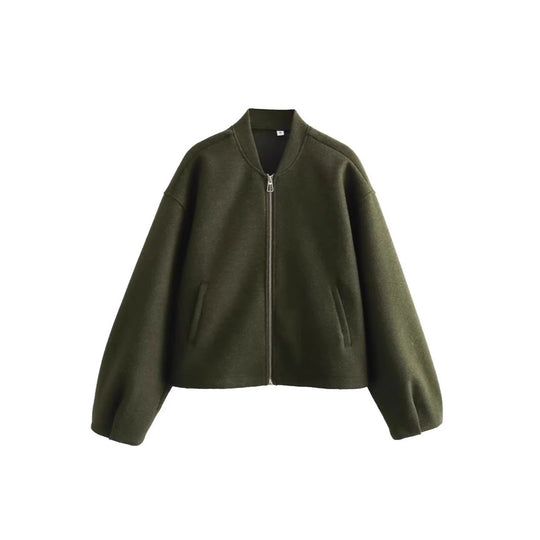 Damen lässige Steppjacke mit modernem Schnitt und praktischen Taschen Heidi-Mode
