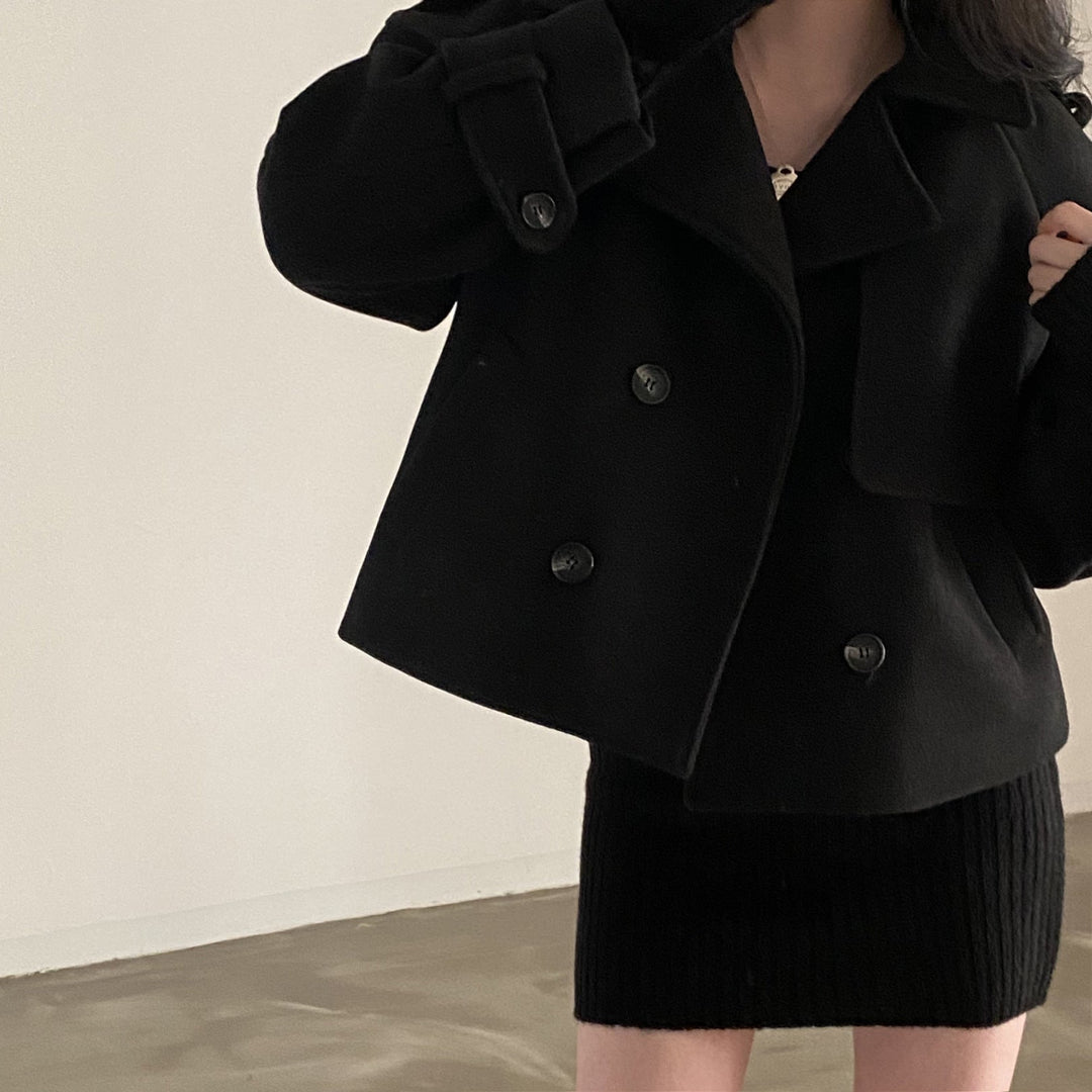 Heidi-Mode | Oversized-Jacke mit Knöpfen für Frauen