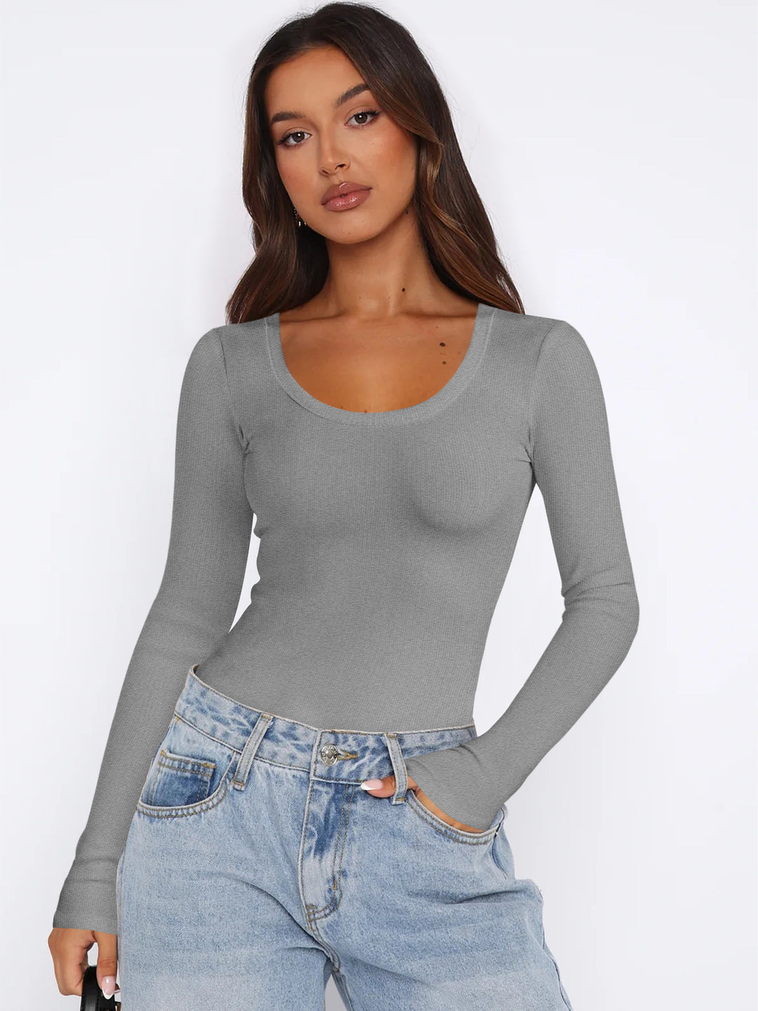 Damen Langarmshirt Heidi-Mode