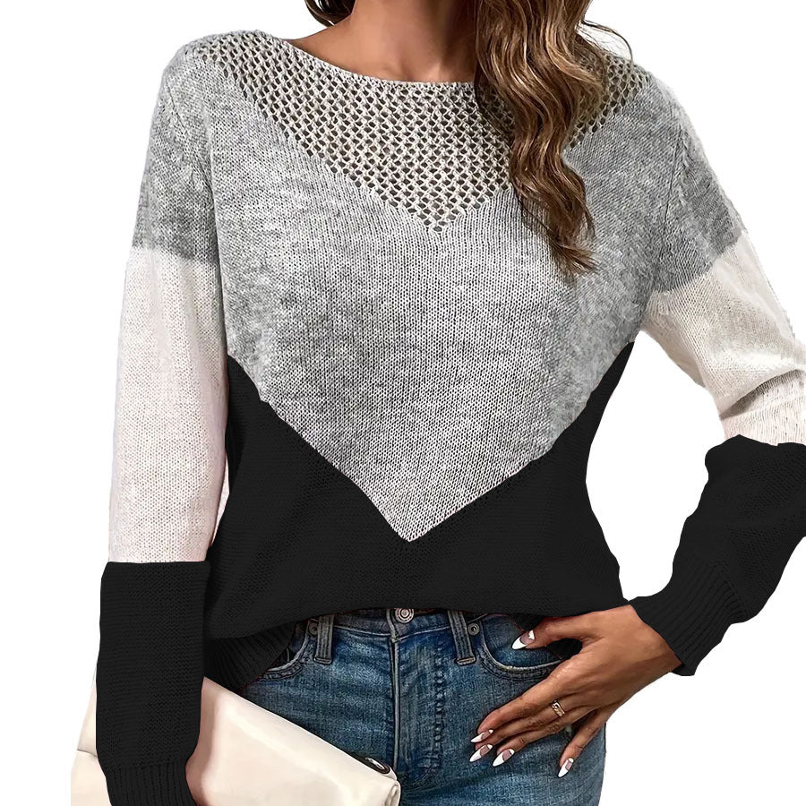 Damen modischer Pullover Heidi-Mode