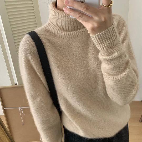 Damen Pullover aus hochwertiger Mischung Heidi-Mode